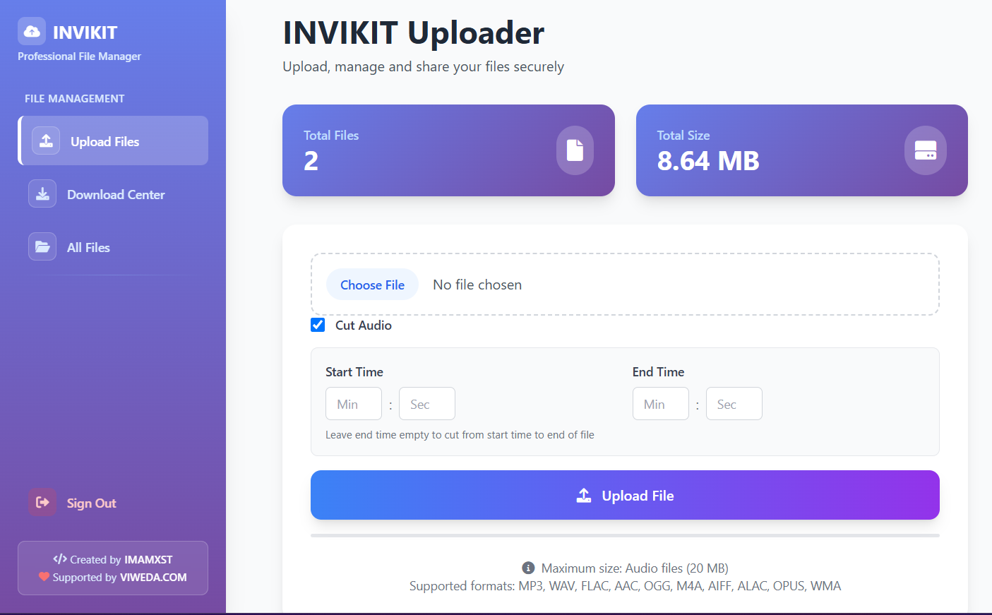 Website Uploader